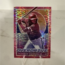 2021 Panini Chronicles Overdrive Prizm Vladimir Guerrero Jr. #12 Baseball Card