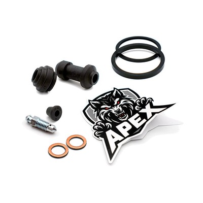 Kawasaki KX250F YBF 2011 Rear Brake Caliper Seal Service Kit Rebuild Overhaul