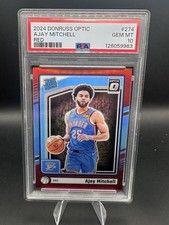 2024 Donruss Optic Ajay Mitchell Rated Rookie Red /99 Pop 1 🔥