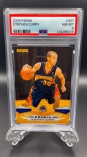 Stephen Curry 2009 Panini #307 Rookie RC PSA 8