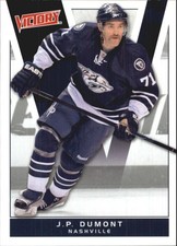 2010-11 Upper Deck Victory #106 J.P. Dumont - HKY