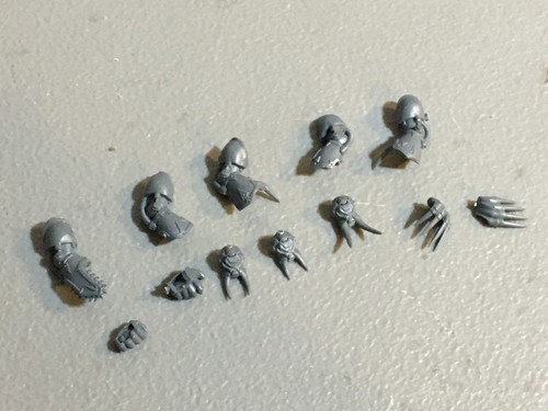 Warhammer 40k Chaos Space Marines Bits Terminator Torso Legs Set #58 - Foto 4