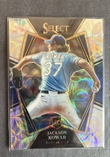 2022 Panini Select - Premier Level Jackson Kowar #108 Scope Prizm (RC)