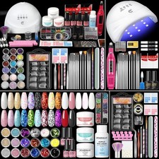 Acrylic Nail Kit for Beginners with Everything,Professional Nail Kit Acrylic Set