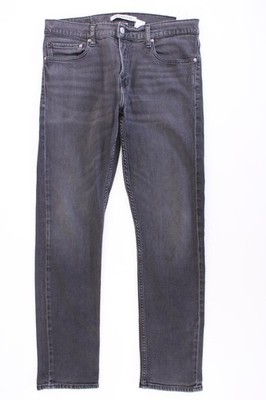 Calvin Klein Jeans Straight Jeans Regular Herrenjeans Gr. W34/L32, M, 50 grau