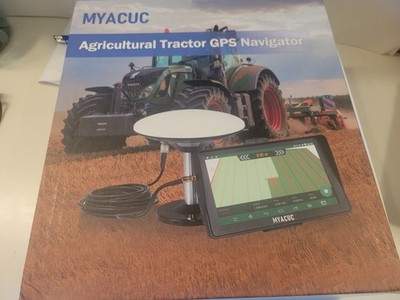 Tractor GPS Navigator GNSS Agricultural Navigator Spraying Plowing 9'' Screen