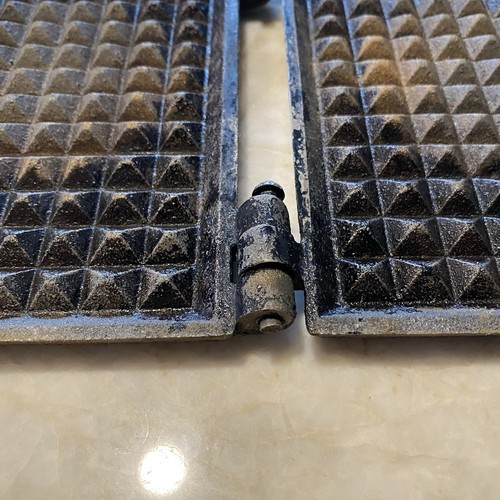Belgi Galette French COOKIE Waffelpresse Gusseisen Arma KS Pizzelle KRUMKOKIE - Bild 3 von 24