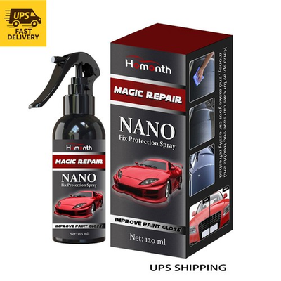 #ad #ad Nano Car Coating Spray Crystal Sealant amp; Wax Formula for Paint Protection $9.50