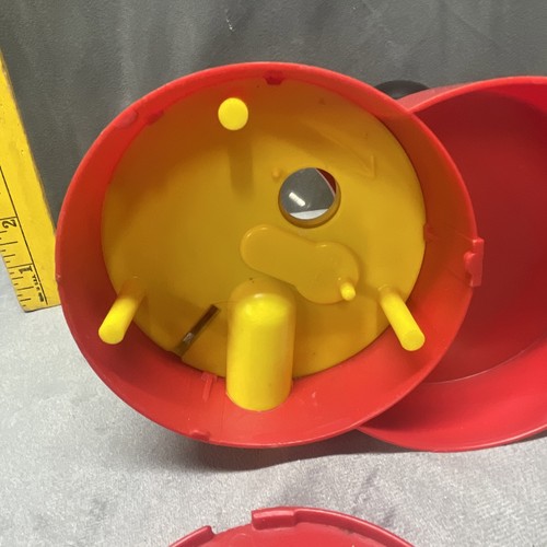 Vintage Disney Mickey Mouse Bank Gumball Machine Complete W/ Bottom & Key Works - Picture 24 of 24