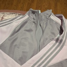 adidas Women Sportswear Teamsport Track suit Nwt Set Xl Pink And Gray