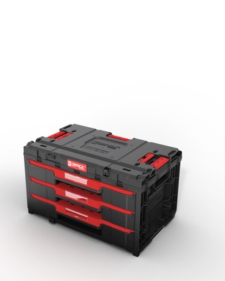 Qbrick System ONE Werkzeugkoffer 2.0 mit 3 Schubladen | Toolbox | Aufbewahrung
