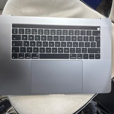 Macbook Pro 15" A1707 2016 2017 Poggiapolsi Tastiera UK Grigio Siderale