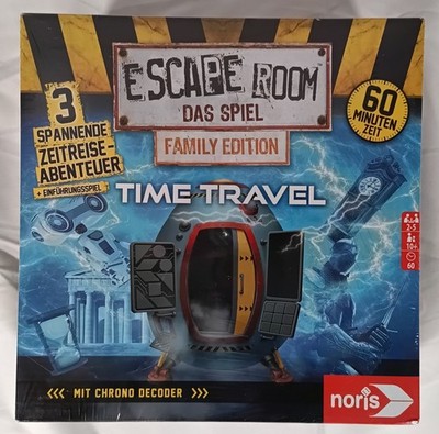Escape Room, Das Spiel, Time Travel - Family Edition mit Chrono Decoder, noris