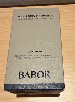 Dr Babor Soul & Body Shimmer Oil Grounding 100 mL / 3.38 fl oz $95 Retail