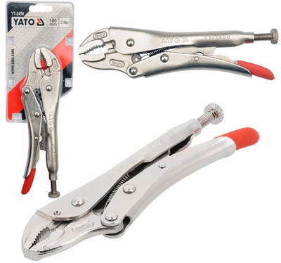 Gripzange Feststellzange Schweißerzange Festklemmzange 180mm YATO