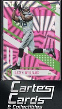 Kasen Williams 2017 Panini Unparalleled #176 Pink Wedges Seattle Seahawks RC