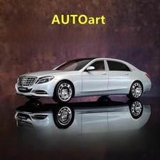 AUTOart 1/18 Mercedes Maybach S600 SWB S600 2015 Simulation Car Model 