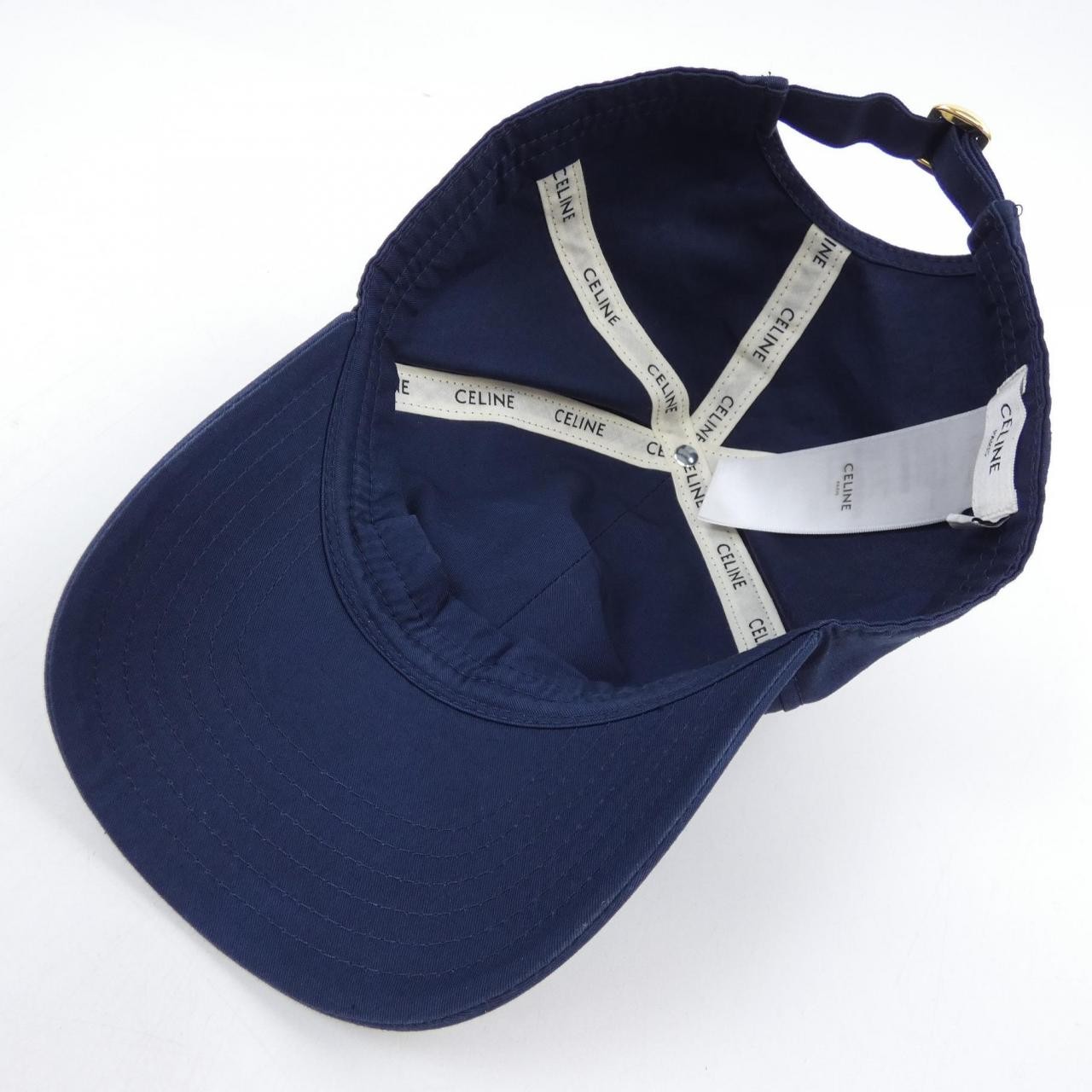Authentic CELINE initial base ball 2AUA2969P CAP … - image 5