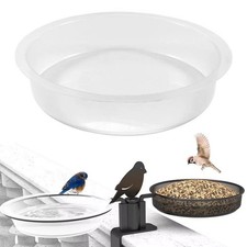 Wild Bird Feeder Replacement Water Dish Tray Plastic Feeding Station**