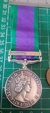 QEII GSM Capaign Service Medal Clasp Mine Clearance-Gulf of Suez Full Size Copy