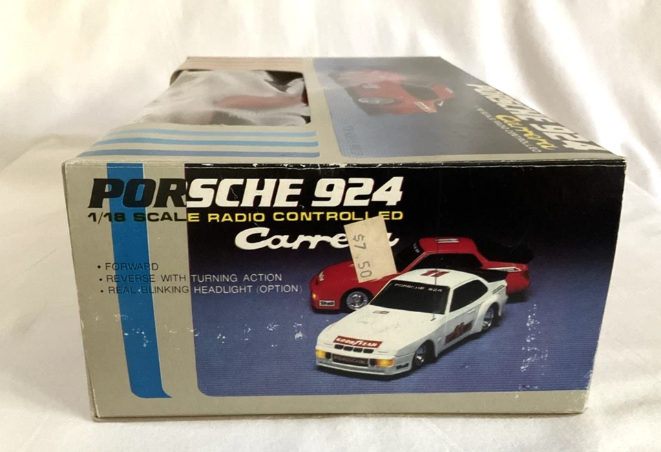 Porsche 924 Carrera, Red #11. 1:18 Scale. Radio-Controlled. Made Korea NIB! - Image 2 of 4