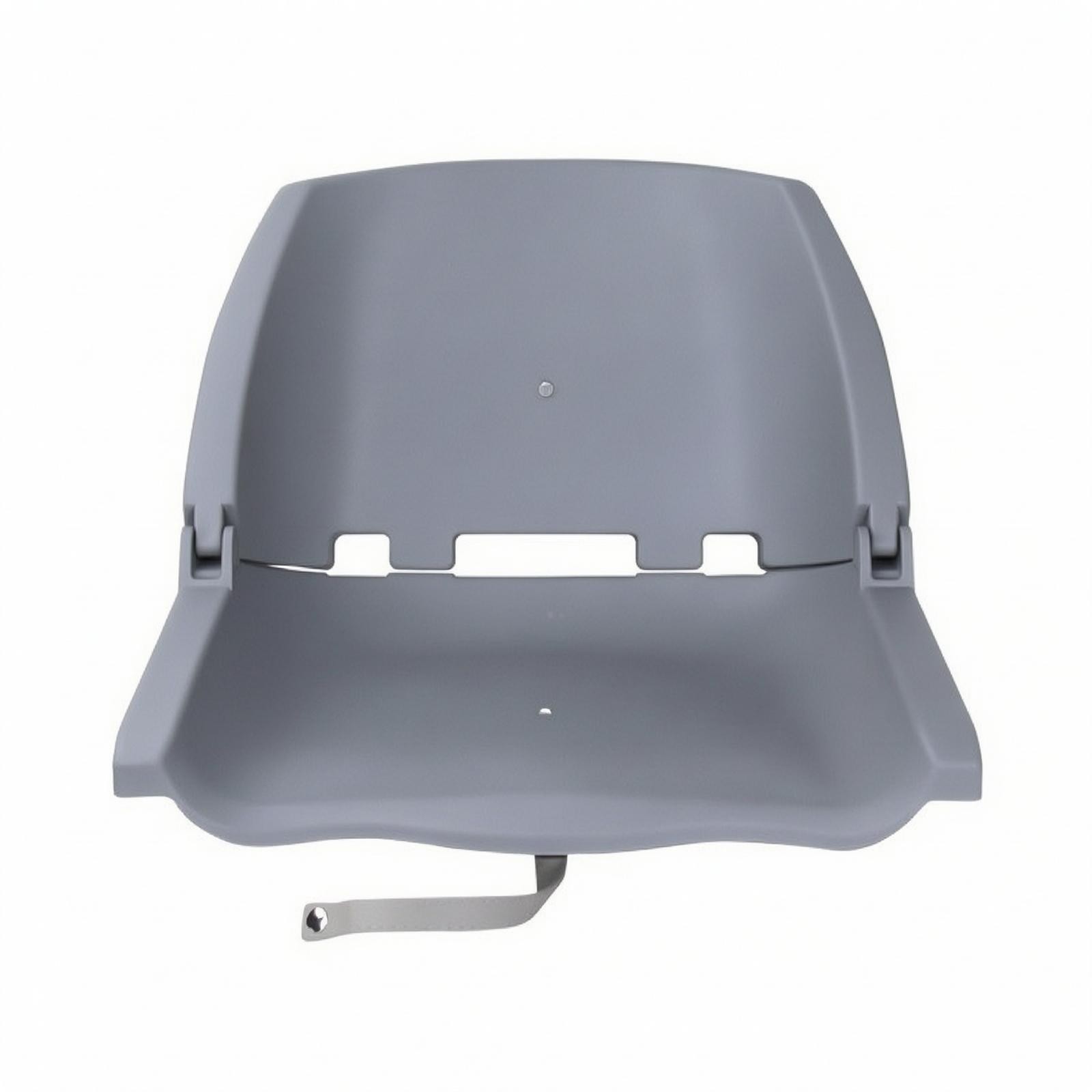 Folding Boat Seat Easy to Stow Folding Marine Seat with Backrest Space-Saving