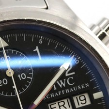 Authentic IWC Mechanical Flieger Chrono IW370607 Stainless Steel Mechanical ... 5