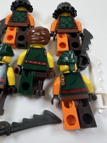 Lego Ninjago Skybound Pirate Minifigures Lot of 5 w/ Weapons Authentic Lego