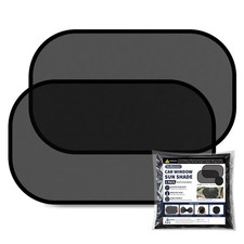 Static Cling Car Window Shades, UV Protection, 2 Pack