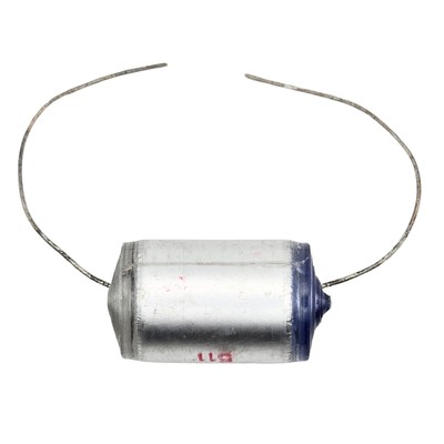 5 Condensatori Audio 0,1uF 100nF – Elektronik Germania, Metallizzati NOS
