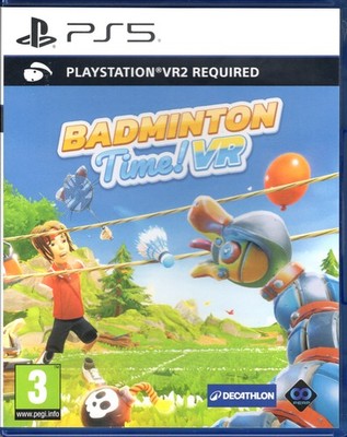 Badminton Time VR for PlayStation 5  (PlayStation  VR2 required)