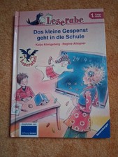 Leserabe 1. Klasse - Das kleine Gespenst geht in die Schule | 1. Lesestufe