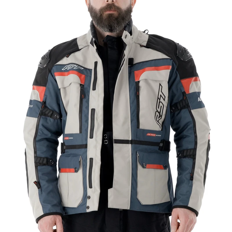 RST Pro Series Adventure-X Silver Blue Red, photo 5 of 16