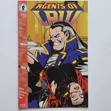 AGENTS OF LAW #1 Dark Horse 1995 VF 8.0 *FREE SHIPPING ON ADDITIONAL COMICS*