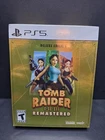 Tomb Raider I-III Remastered Lara Croft Deluxe Edition PlayStation 5 PS5 New