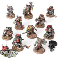 Orks - 10x Kommandos - bemalt