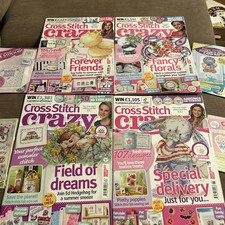 Cross Stitch Crazy magazines 164, 165, 167, & 168 including free gifts 