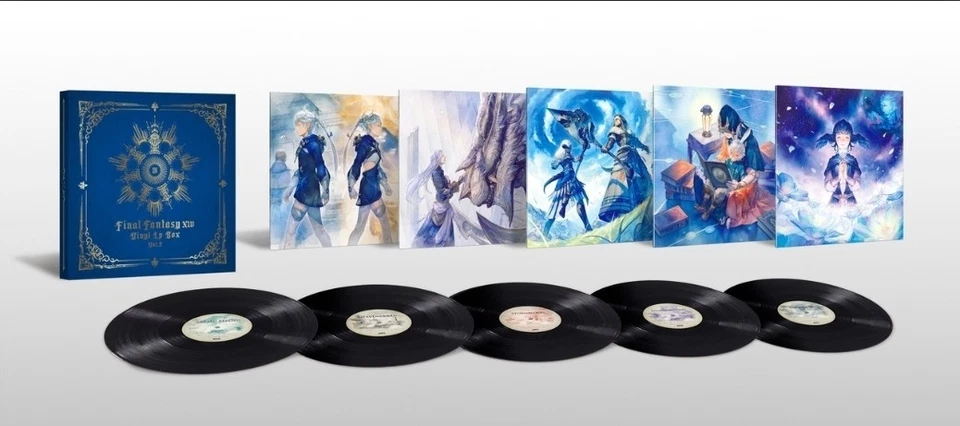 Final Fantasy XIV 14 5LP Vinyl Box Set Record Vol 2 Realm Reborn Heavensward NEW - Image 2 of 4