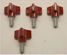 4-pack of Ammco 6854 Red Tri-Wing Knob for 30...