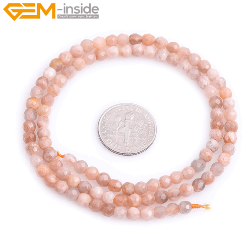 Natural Sunstone Gemstone Round Beads For Jewellery Making 15" 6mm 8mm 10mm 12mm - Picture 15 of 95