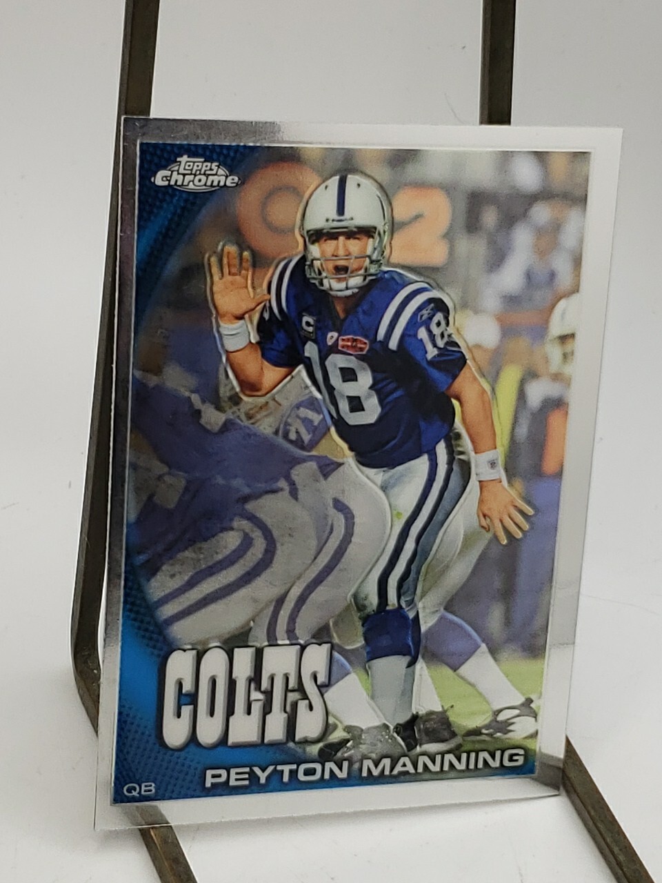 2010 Topps Chrome PEYTON MANNING #C50 Indianapolis Colts NFL Football Card