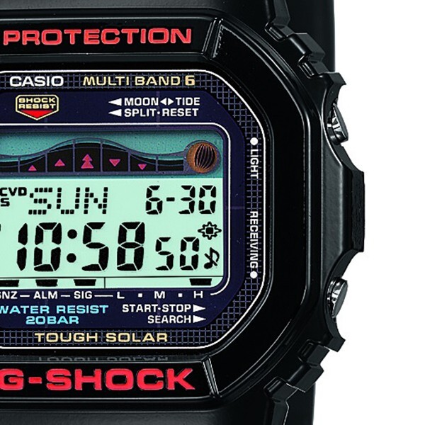 CASIO G-SHOCK G-LIDE GWX-5600-1JF Tough Solar Radio Tide Graph Men