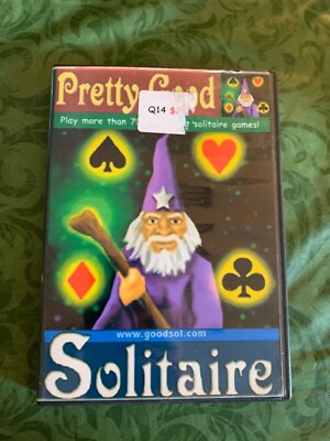 700+ solitaire       tested VINTAGE PC GAME/SOFTWARE Shelf62M