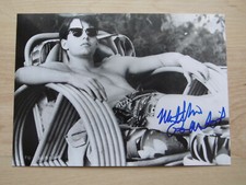 Matthew Broderick autograph signed 13x18 cm press picture b/w