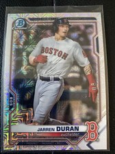 2021 Bowman Chrome Mojo Mega Box Refractor Jarren Duran #BCP-170 Boston Red Sox