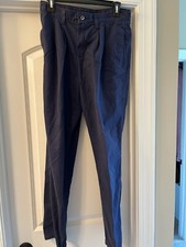 Izod Boys Navy Size 18 Regular Chino Pants