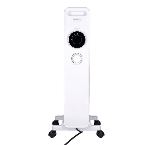KUMTEL Ölradiator KUM-1225 Elektroheizung 2000 W weiß - Bild 3 von 4