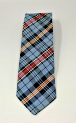 Andhurst Custom Collection Multicolor Plaid Tie