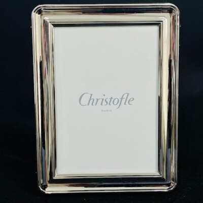 Christofle Bilderrahmen Linea Silber 3,5 x 5 Zoll