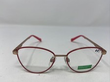 UNITED COLORS OF BENETTON EYEGLASSES FRAME BEKO4001 240 45-14-130 PINK/ROSE ZI70